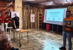 Apresentação sobre projeto de prevenção a riscos geológicos reúne cerca de 70 pessoas em Nova Petrópolis