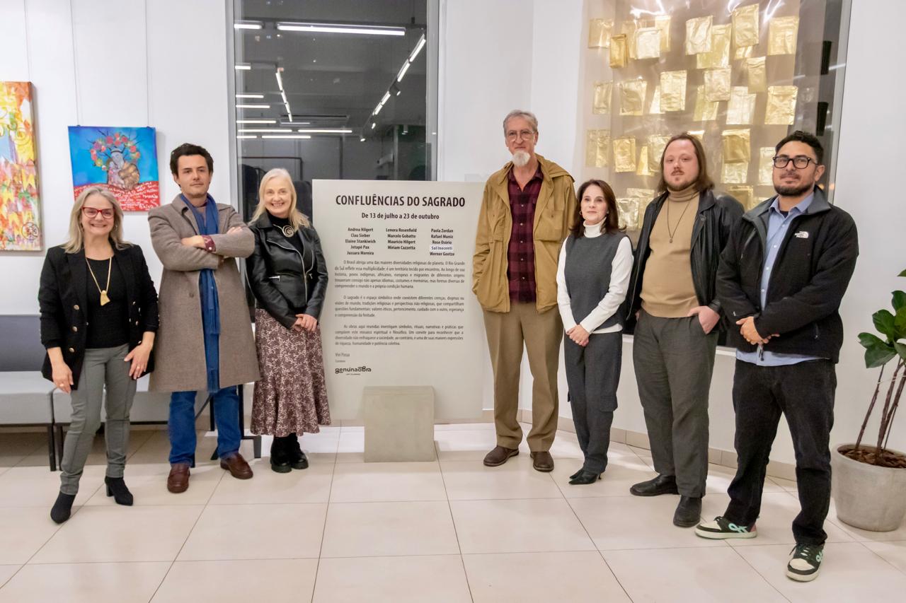 Espaço Cultural Castellan abre sua 15ª exposição com debate sobre liberdade religiosa e arte em São Leopoldo