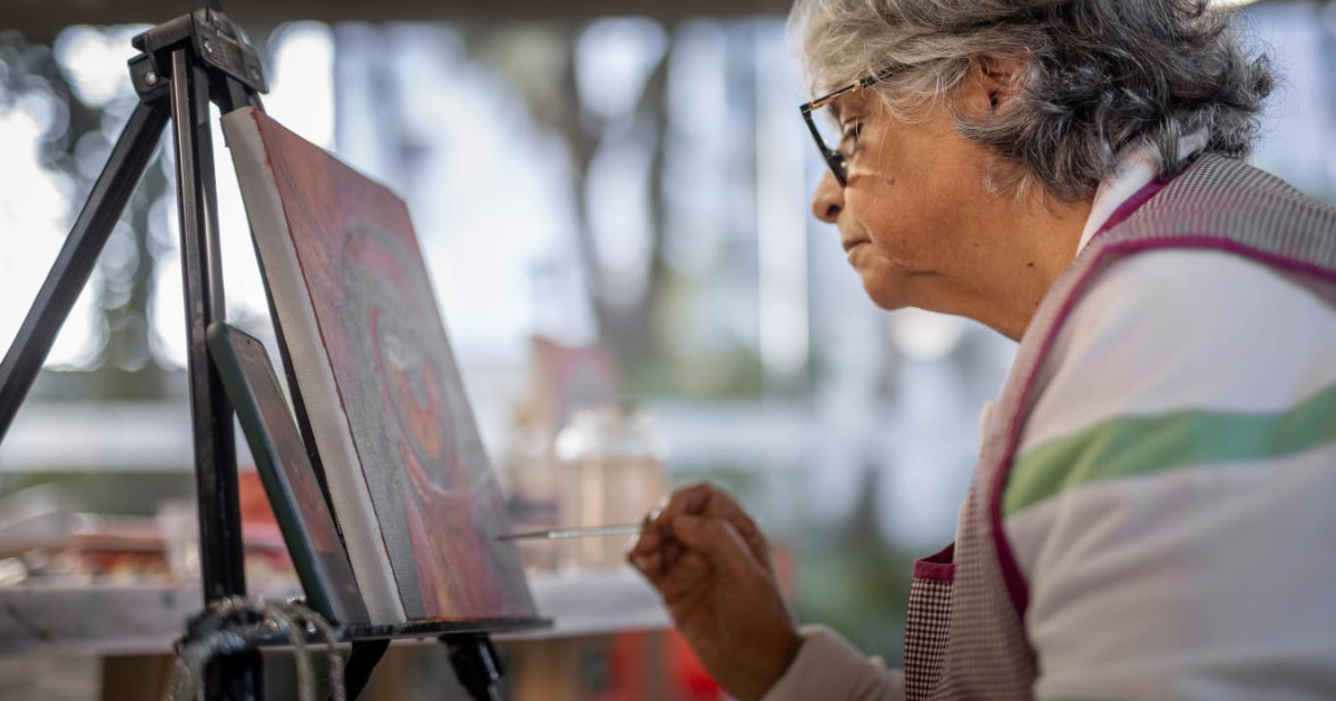 Oficina de pintura hiper-realista é atração do Museu de Férias na Casa dos Rosa