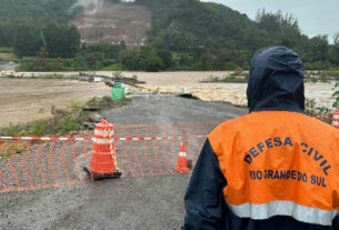 Defesa Civil emite alerta severo de chuva intensa para 37 municípios gaúchos
