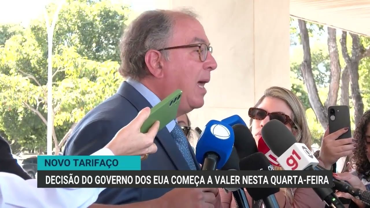Governo federal articula medidas após imposição de tarifas de 25% pelos Estados Unidos