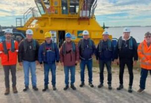 Lideranças do setor marítimo realizam visita técnica ao Porto do Rio Grande
