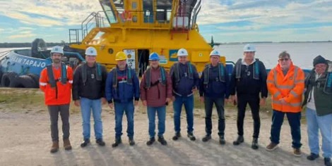Lideranças do setor marítimo realizam visita técnica ao Porto do Rio Grande