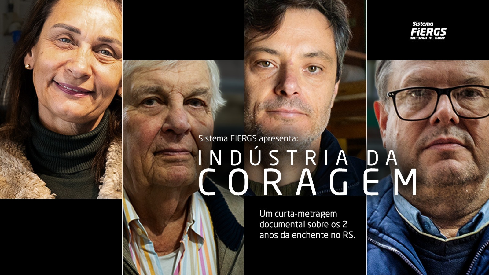 Documentário produzido pelo Sistema FIERGS celebra resiliência da indústria gaúcha diante das enchentes de 2024