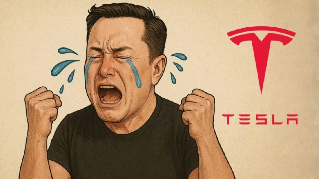 Ações da Tesla despencam 15% e fortuna de Elon Musk encolhe US$ 20 bilhões