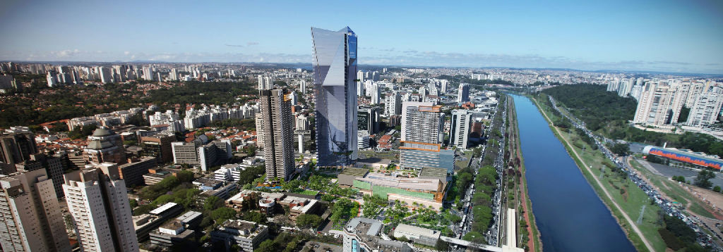 Novo arranha-céu de 219 metros redefine o horizonte corporativo de São Paulo