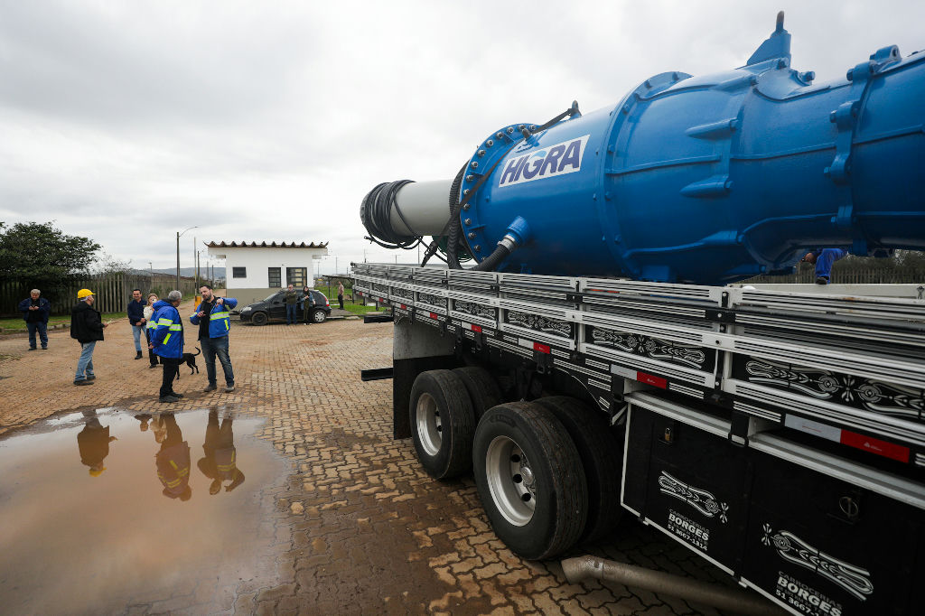 Porto Alegre reforça proteção na Zona Norte com bombas de alta capacidade