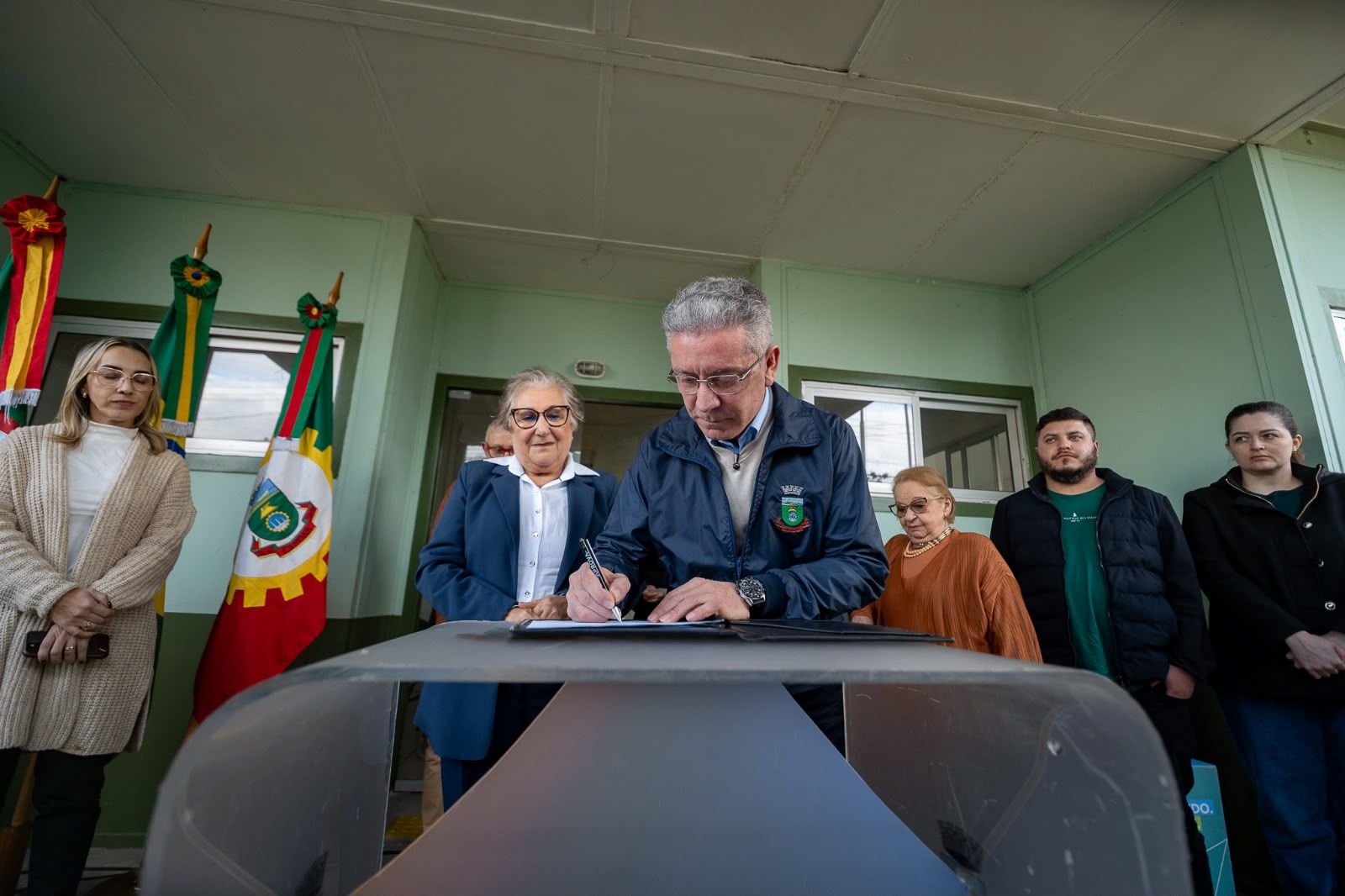 Prefeitura inicia recuperação da EMEI Ledevino Piccinini após danos causados pela enchente de 2024