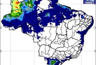 Previsão do tempo aponta chuvas intensas e granizo em regiões do Brasil nesta semana