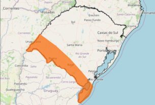Rio Grande do Sul entra em alerta máximo com previsão de tempestades e ventos de até 100 km/h