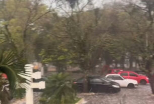 Temporal atinge seis municípios gaúchos com granizo e alagamentos