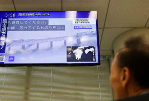Terremoto de magnitude 7,1 atinge o sul do Japão e provoca alertas de evacuação