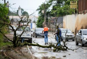 Ventania provoca estragos no Rio de Janeiro e reforça alerta para eventos climáticos extremos