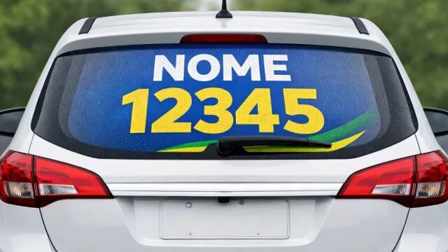 Adesivo eleitoral pode levar à perda da cobertura de seguro
