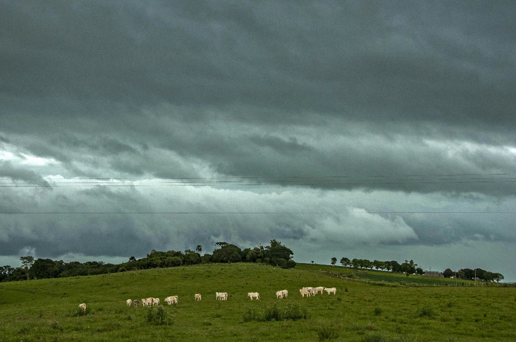 Alerta de temporais e chuva forte atinge o Rio Grande do Sul nesta segunda-feira (3