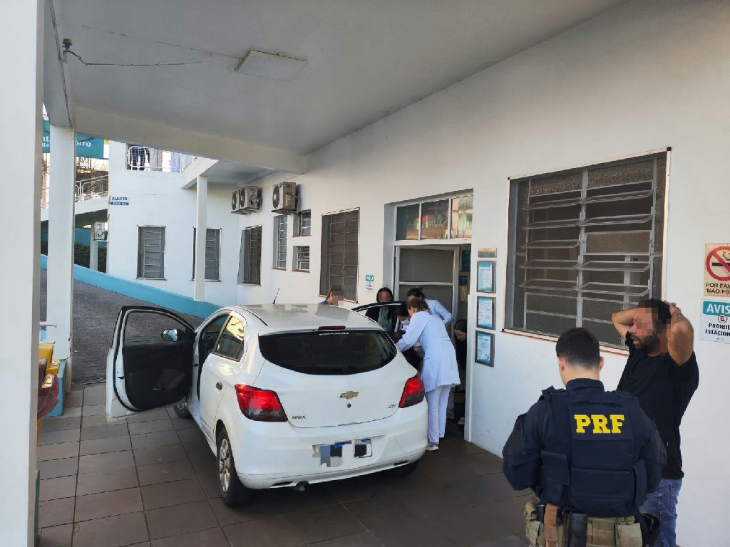 Bebê nasce dentro de carro durante viagem na Br-153 rumo a Erechim
