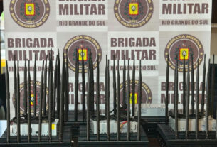 Brigada Militar intercepta bloqueadores de sinal de alta tecnologia em Nonoai