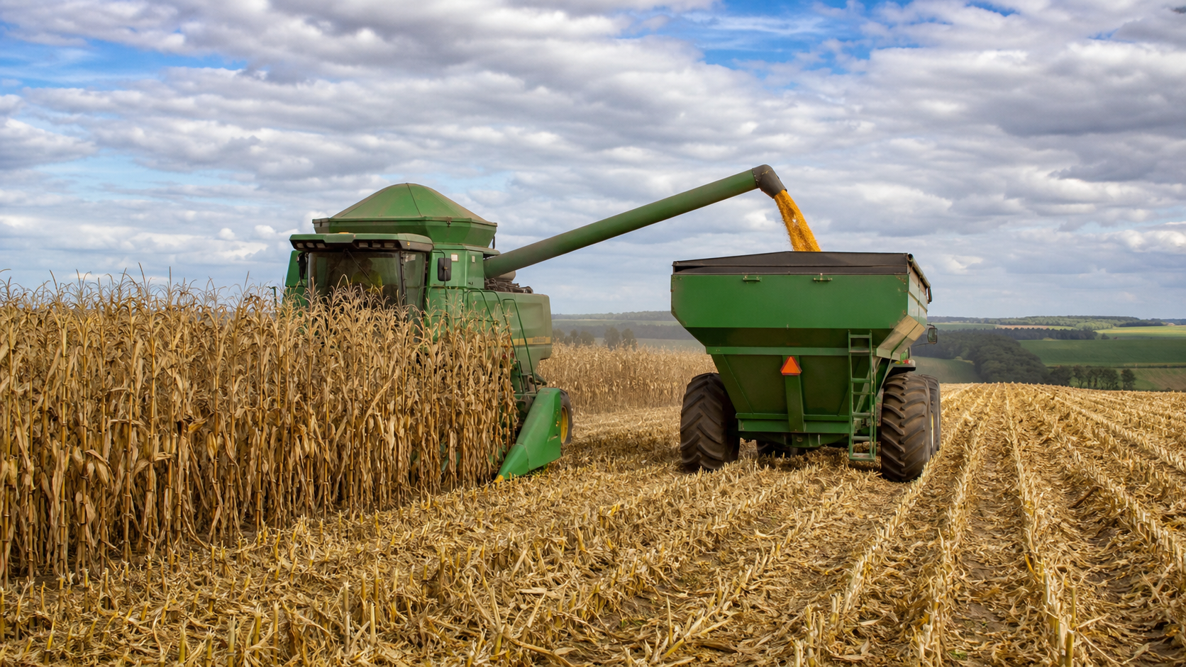 Colheita de milho em Mato Grosso do Sul avança para 37,3% da área cultivada