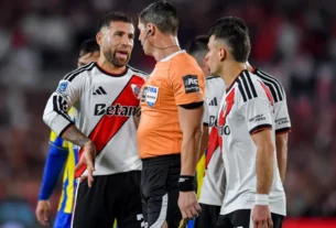 Crise no River Plate se aprofunda após gol contra de Otamendi