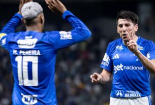 Cruzeiro vence Flamengo e Palmeiras agradece no Brasileirão