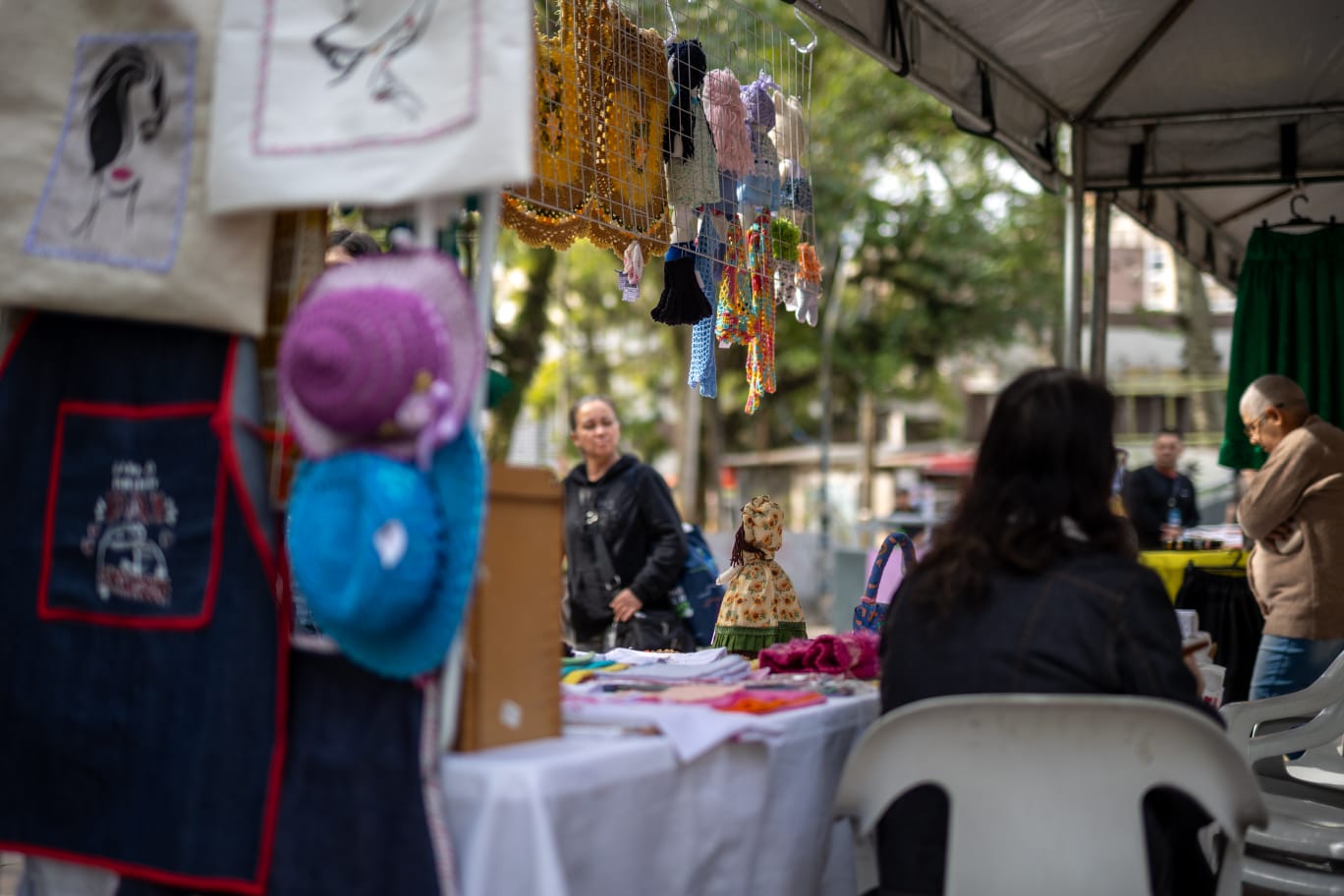 Feira do Dia dos Pais leva produtos locais para a Praça da Bandeira