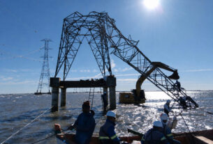 Força-tarefa trabalha para restabelecer energia no extremo sul gaúcho após queda de torres