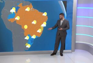 Frente fria mantém alerta para chuvas intensas no Sudeste e geadas no Sul