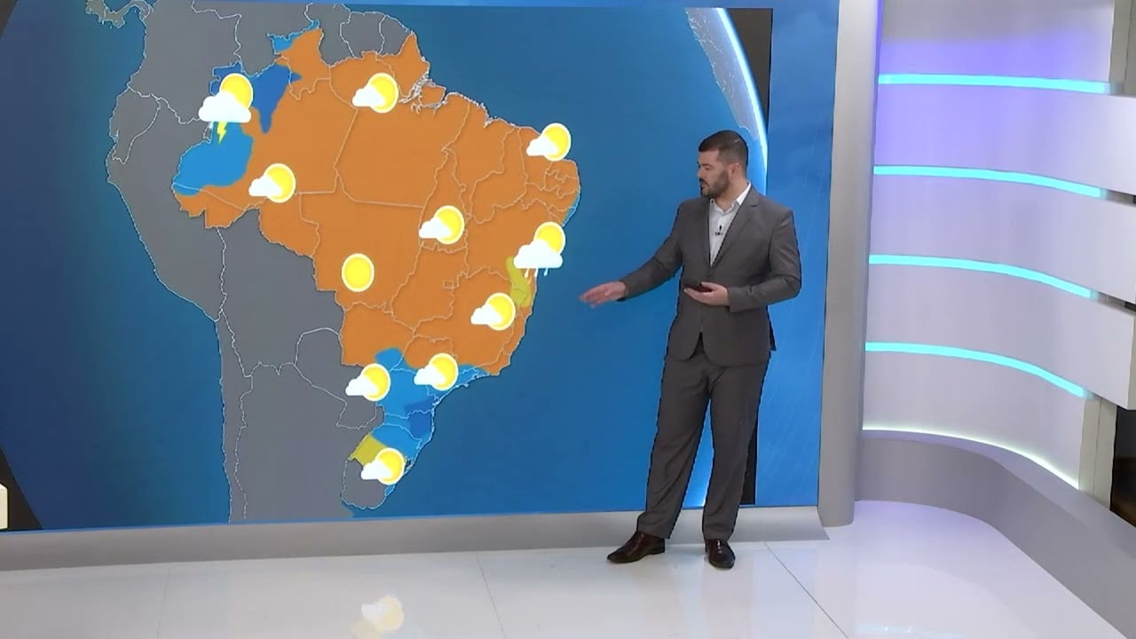 Frente fria mantém alerta para chuvas intensas no Sudeste e geadas no Sul