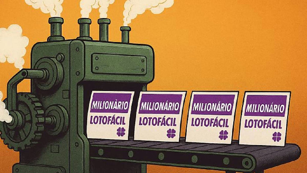 Lotofácil faz dois novos milionários enquanto Mega-sena acumula e chega a R$ 150 milhões