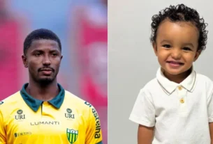 Luto no futebol: morre Benício, filho de dois anos do atacante Gustavo Simões