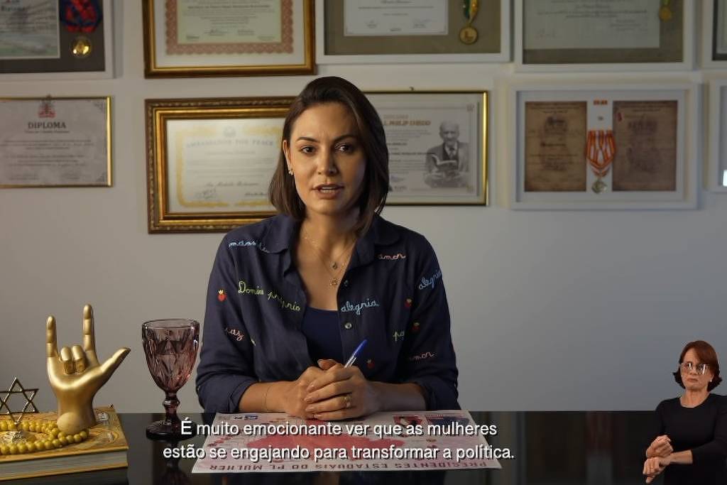 Michelle Bolsonaro mantém veto a Ciro Gomes no Ceará mesmo após saída de Eduardo Girão