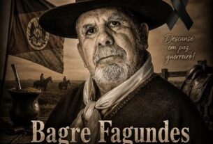 Morre Bagre Fagundes, um dos maiores símbolos da cultura gaúcha, aos 86 anos