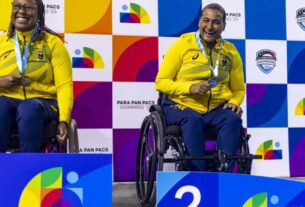 Parapan-Pacífico de natação: Brasil estreia com medalhas e recorde