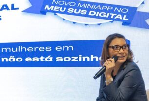 SUS lança teleatendimento psicológico para mulheres vítimas de violência em evento com Janja