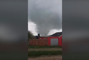 Tornado causa destruição em Pedro Osório e mobiliza Defesa Civil no sul do Rio Grande do Sul
