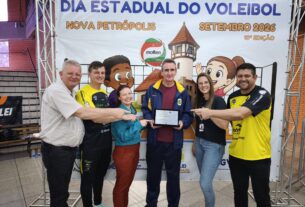 10º Dia Estadual do Voleibol celebra uma década de história e paixão pelo esporte em Nova Petrópolis