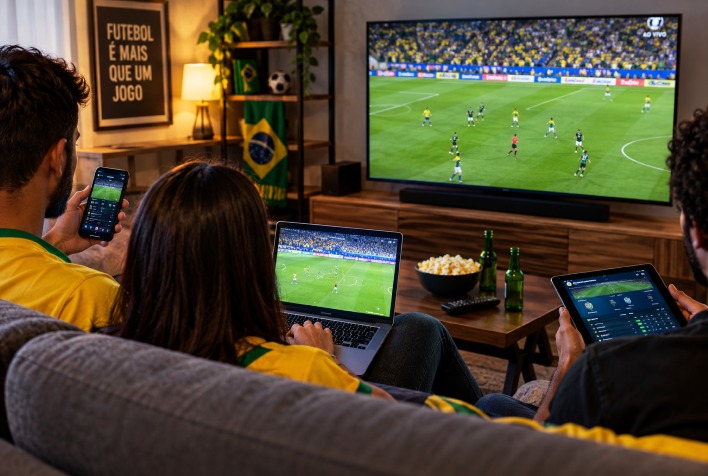 A revolução digital no futebol brasileiro: como a tecnologia mudou o jeito de torcer
