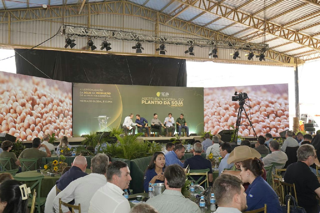 Abertura Nacional do Plantio da Soja 26/27 marca início de safra em Mato Grosso