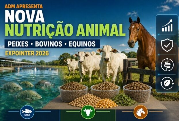 ADM apresenta novas soluções de nutrição animal para peixes, bovinos e equinos na Expointer 2026