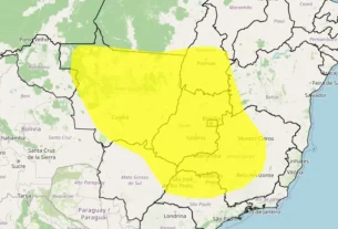 Alerta de tempestade atinge dez estados com previsão de chuva e ventos fortes