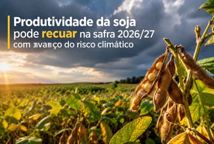 Ameaça climática do El Niño coloca em risco a produtividade da soja na safra 2026/27