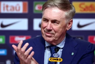 Ancelotti prioriza renovação da seleção brasileira e busca novos talentos no meio-campo