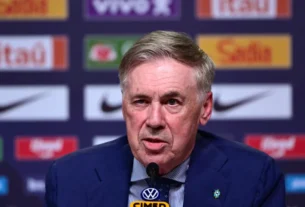 Ancelotti promove mudanças e testa Raphinha como falso 9 na seleção brasileira
