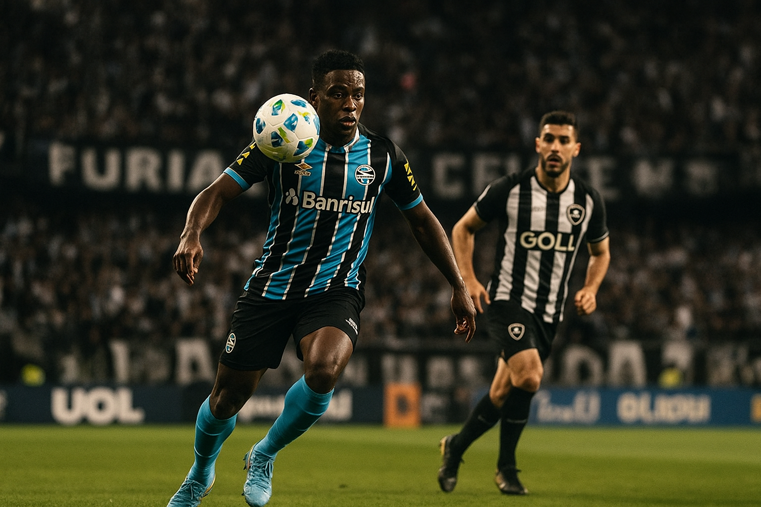 Botafogo e Grêmio se enfrentam no Rio em jogo crucial para evitar rebaixamento