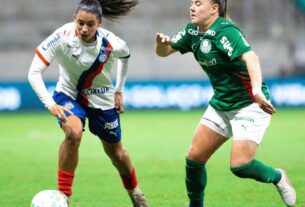 Brasileirão Feminino: Bahia e Palmeiras ficam no 1 a 1 pelas quartas