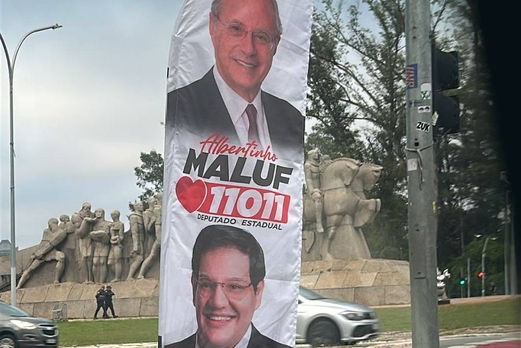 Campanha de Albertinho Maluf denuncia vandalismo e furto de material em São Paulo