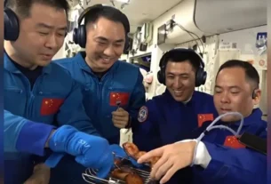 China inova na estação espacial Tiangong com primeira air fryer para uso em órbita