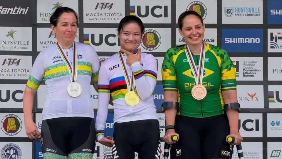Com cinco medalhas, Brasil termina Mundial de paraciclismo de estrada em Huntsville