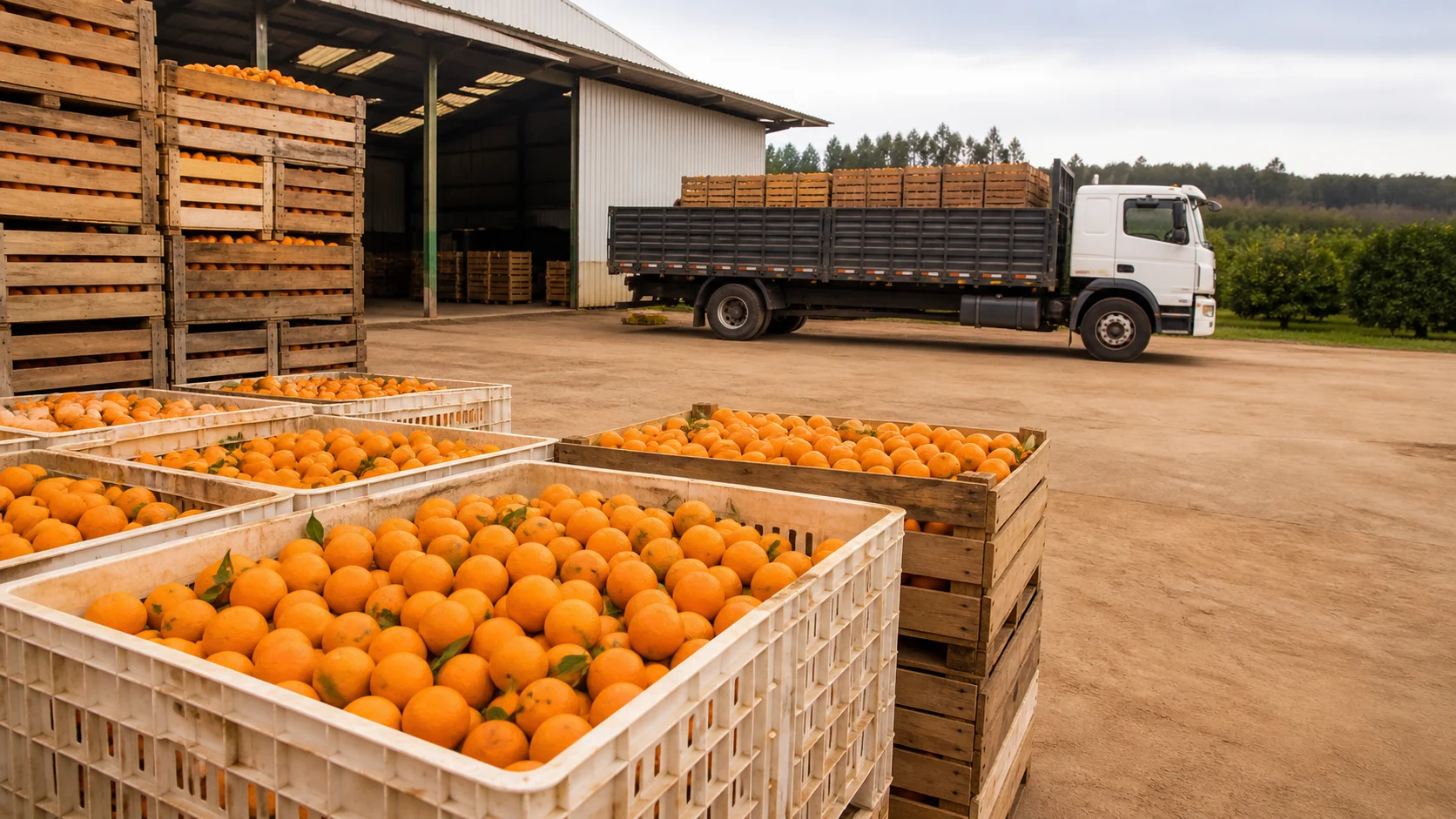 Conab retoma leilões de escoamento de laranja nesta quinta para apoiar agricultores familiares
