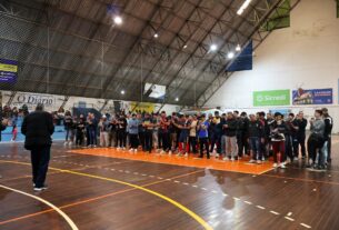 Copa Nova Petrópolis de Futsal Divisão de Acesso 2026 tem início com cinco partidas no Ginásio Frederico Michaelsen